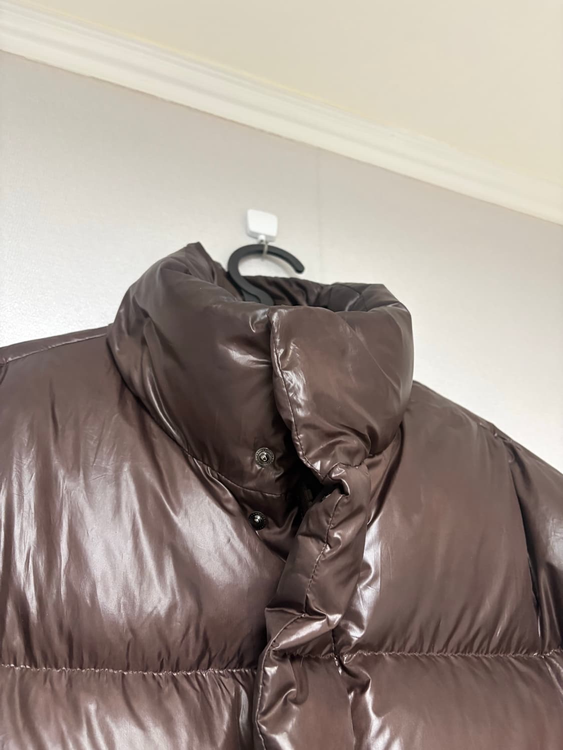 LA DUNA 브라운 덕 패딩 M 라두나패딩 상품이미지8