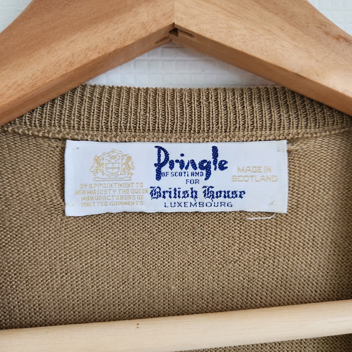 프링글 오브 스코틀랜드 퓨어 울 니트(SCOTLANDmade) 상품이미지3