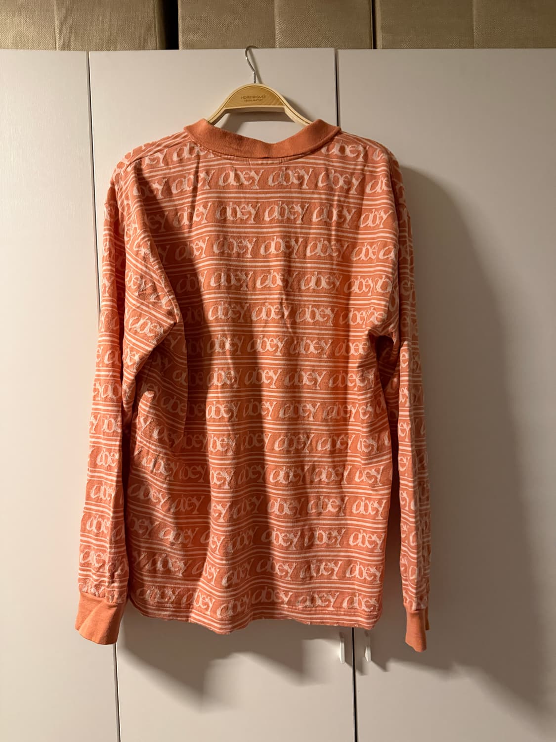 Obey 오베이 롱슬리브 카라티 오렌지 (110) 상품이미지2