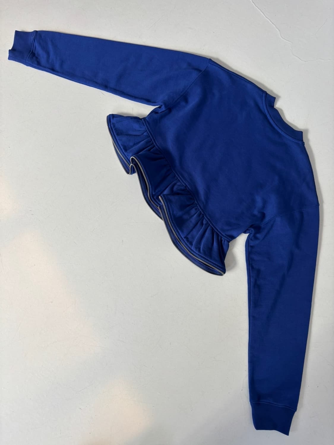 MSGM Zip Trim Peplum Sweatshirt 상품이미지7
