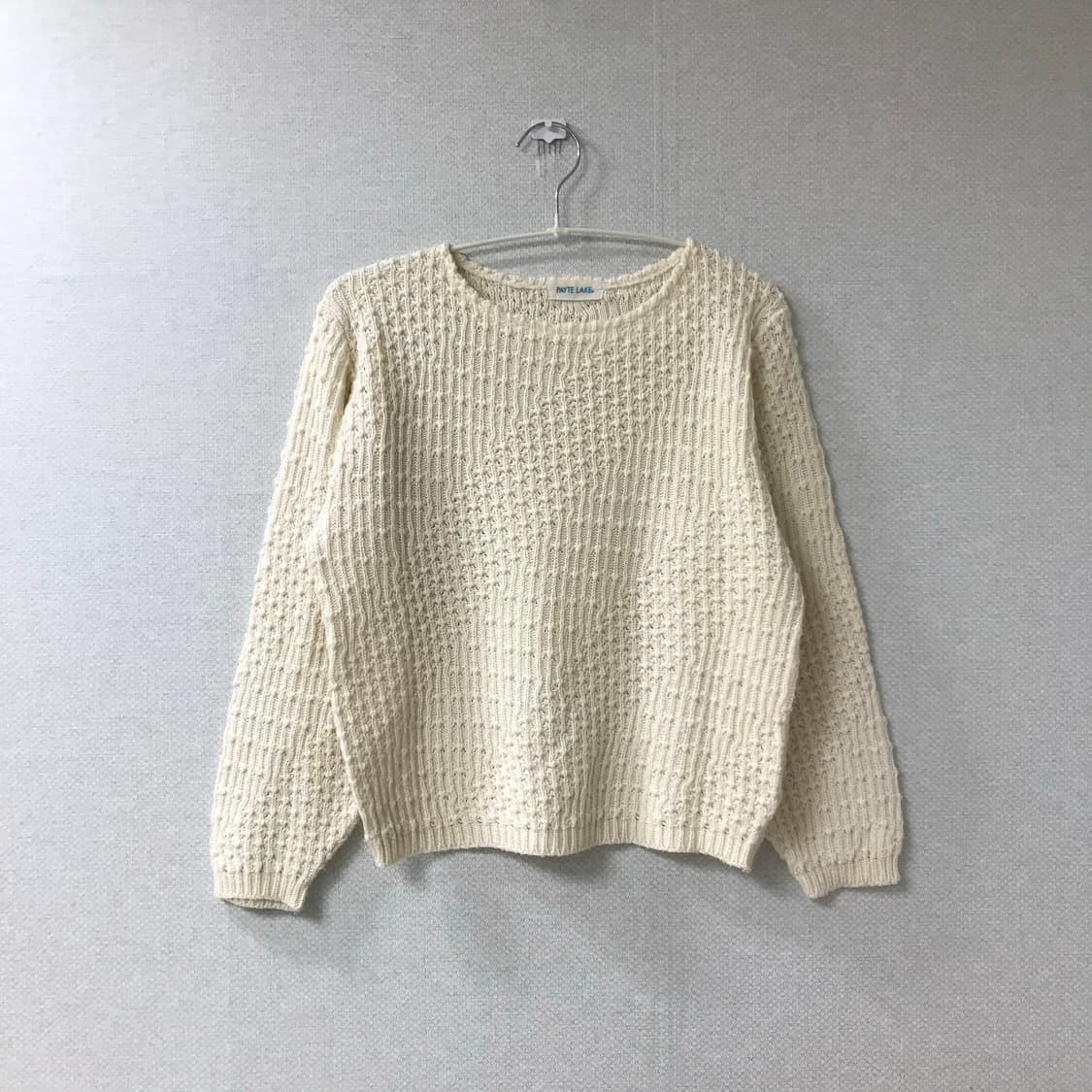 아이보리 라운드 니트 PAYTE LAKE knit 상품이미지1