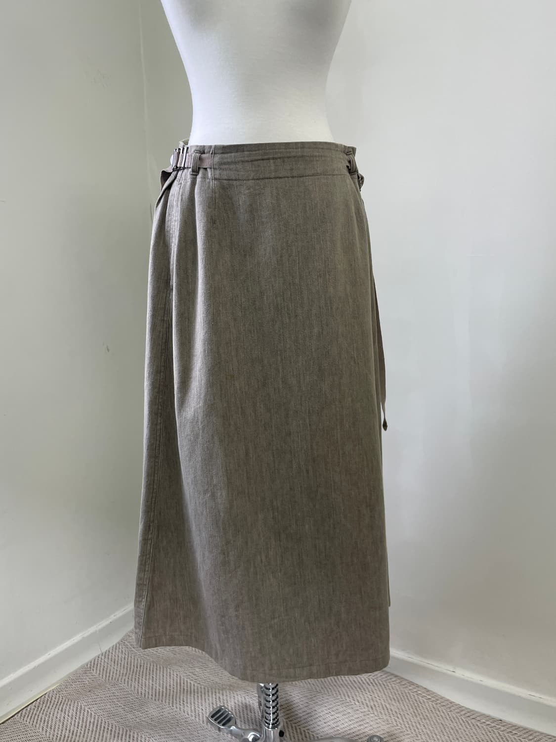 이세이미야케 plantation 벨티드 스커트  J03996 상품이미지3