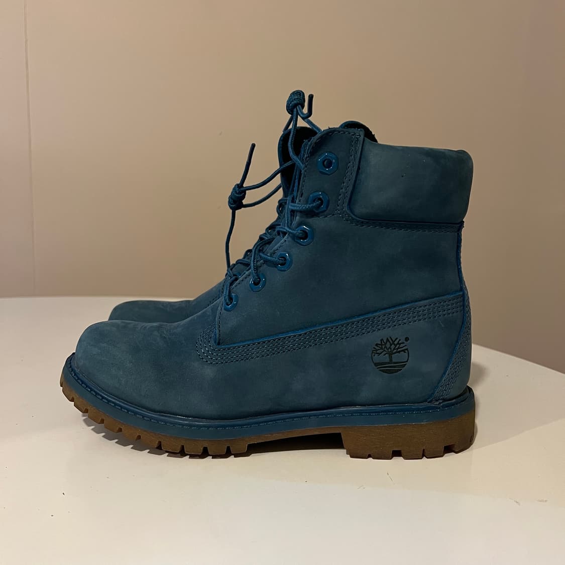 팀버랜드 6인치 프리미엄 워터프루프 미디엄 블루 누벅 상품이미지2