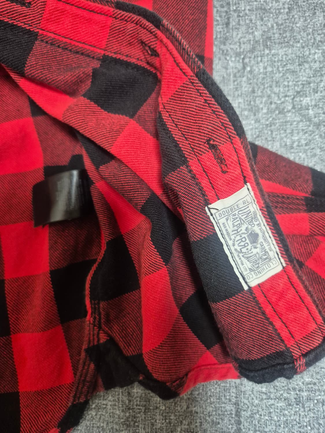 RL 빈티지 체크셔츠 상품이미지2