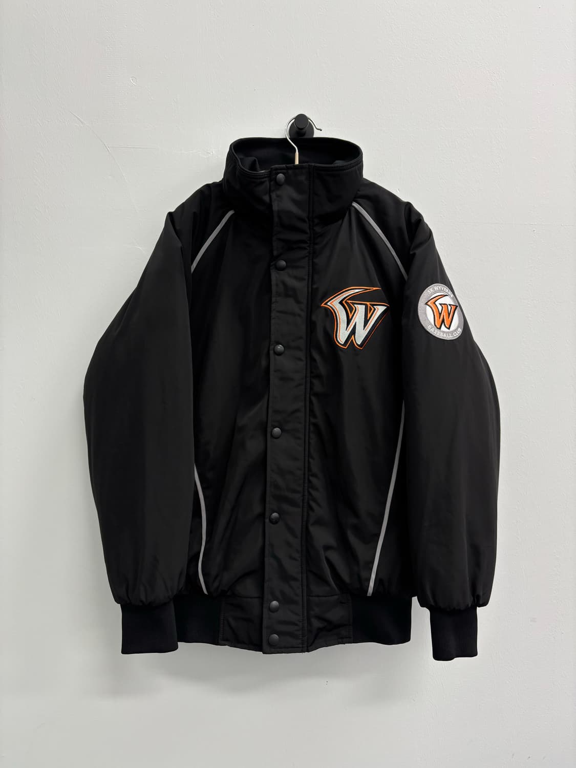 SK Wyverns(SK 와이번스) 어센틱 베이스볼 퀼팅 점퍼 상품이미지1