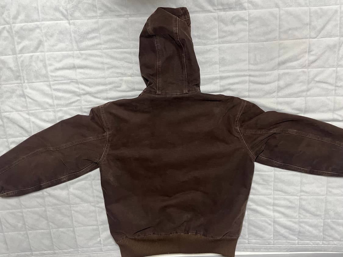 [S] J140 칼하트 덕액티브 자켓 다크브라운 brown dkb 상품이미지7