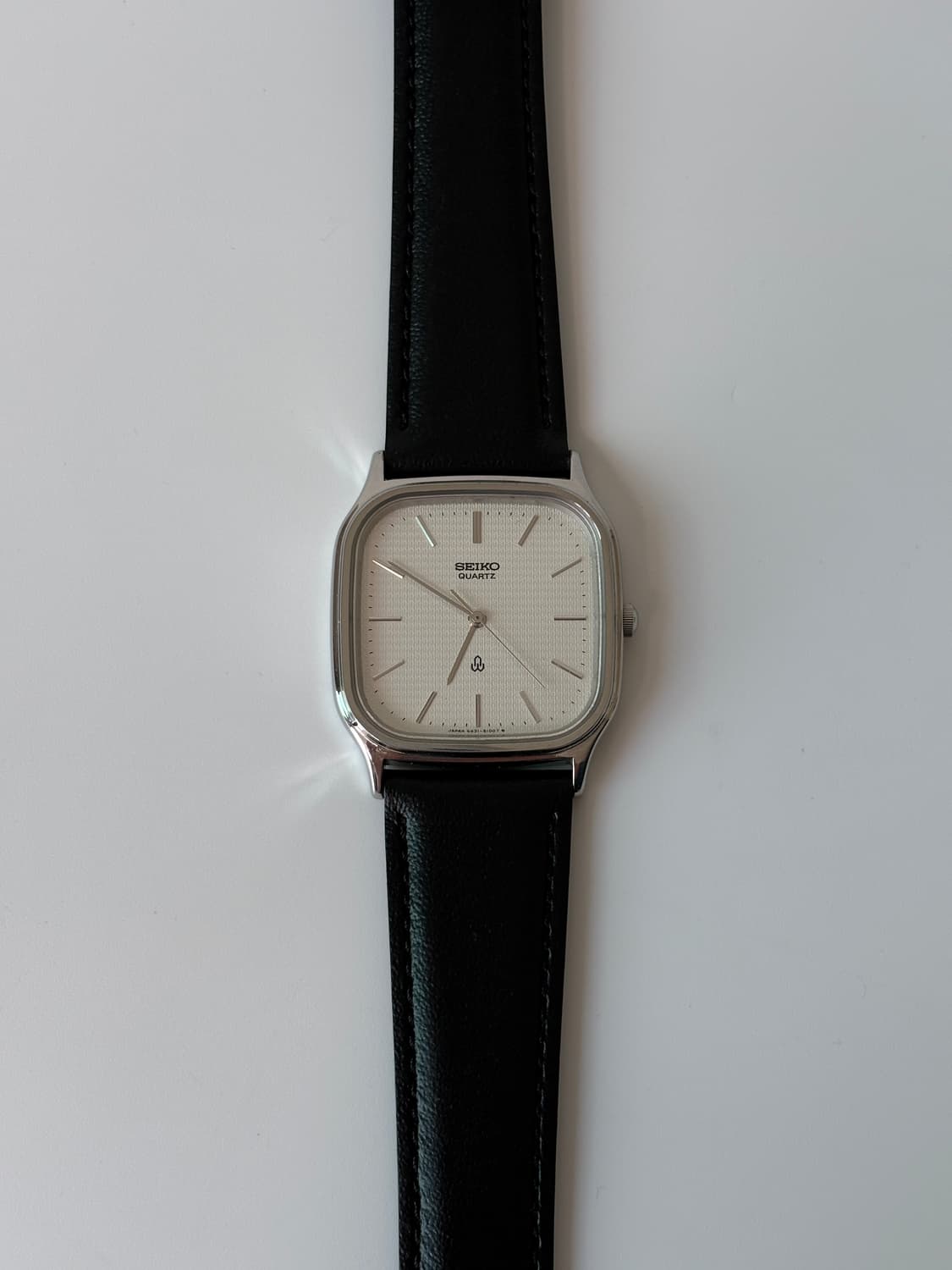1980s Chariot Texture Dial Square Quartz 상품이미지2