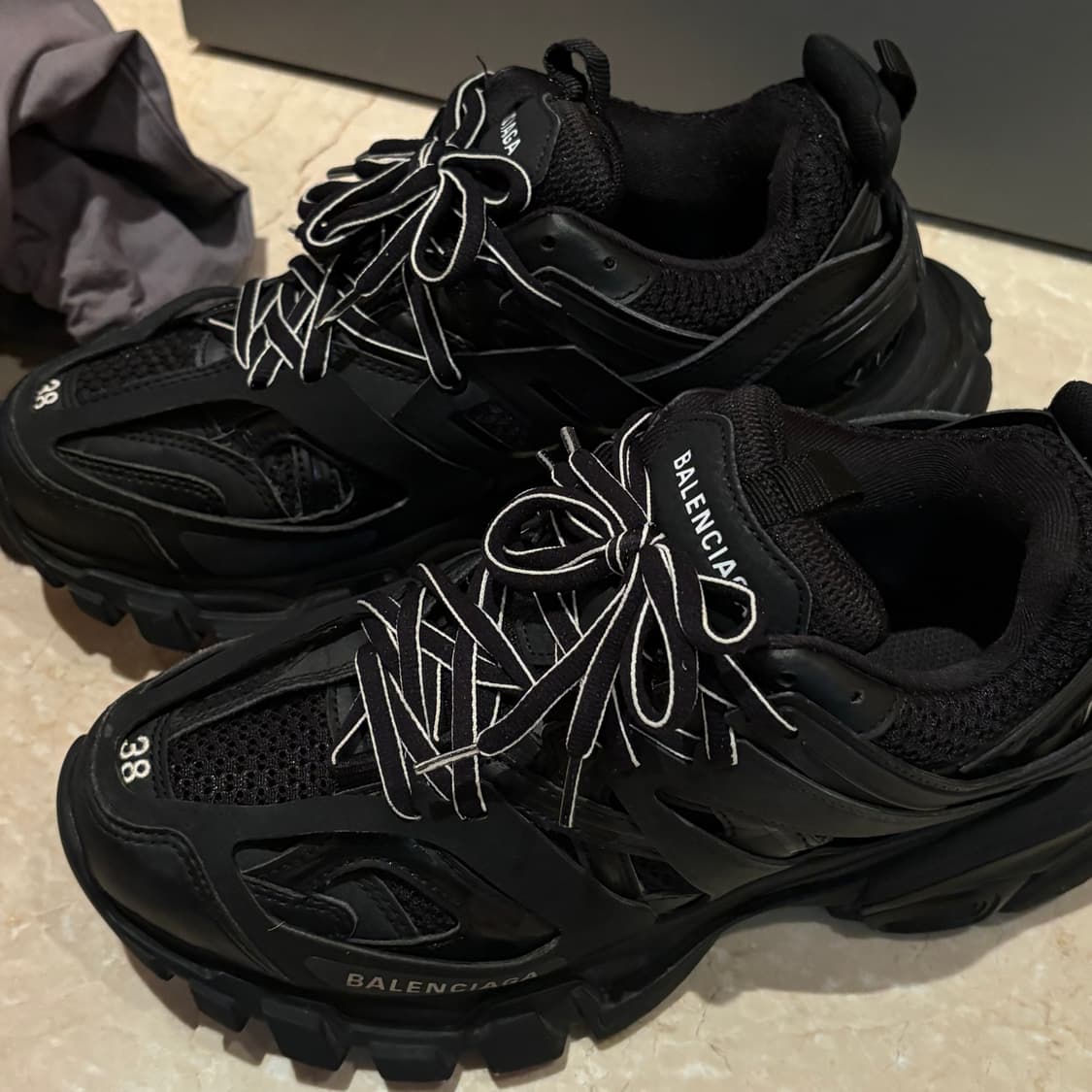 발렌시아가 트리플s 블랙 스니커즈 38, 250 상품이미지7