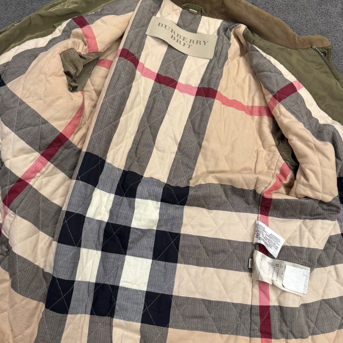 [정품/L] 버버리 브릿 필드 자켓 상품이미지4