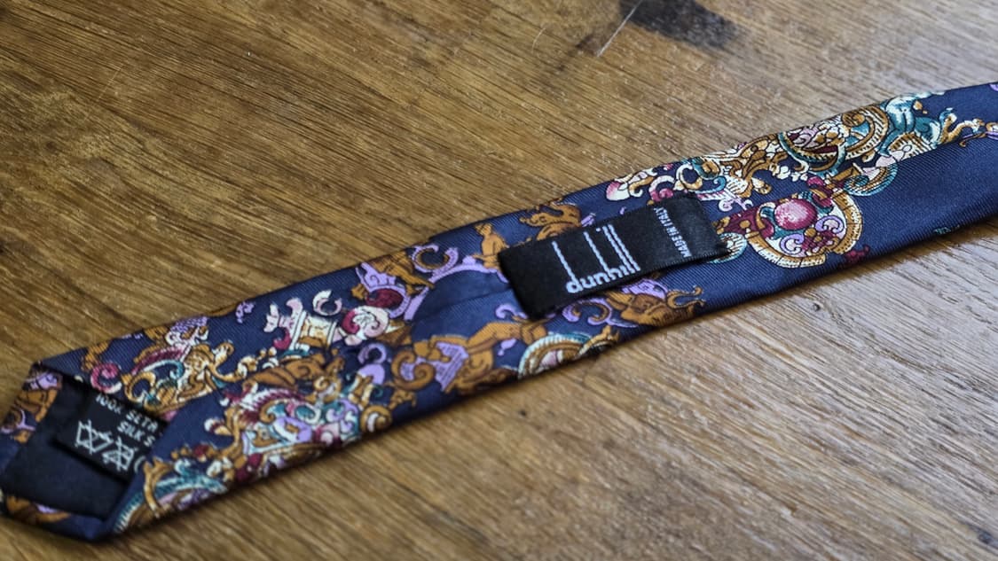 던힐 빈티지 넥타이  상품이미지2