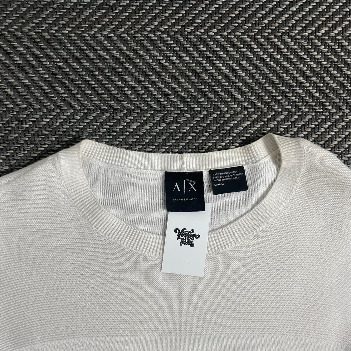 아르마니 아카이브 빅로고 박시핏 니트o 3446 상품이미지5