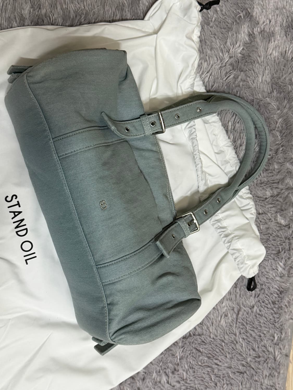 스탠드오일 컴피더플백  데님 상품이미지6