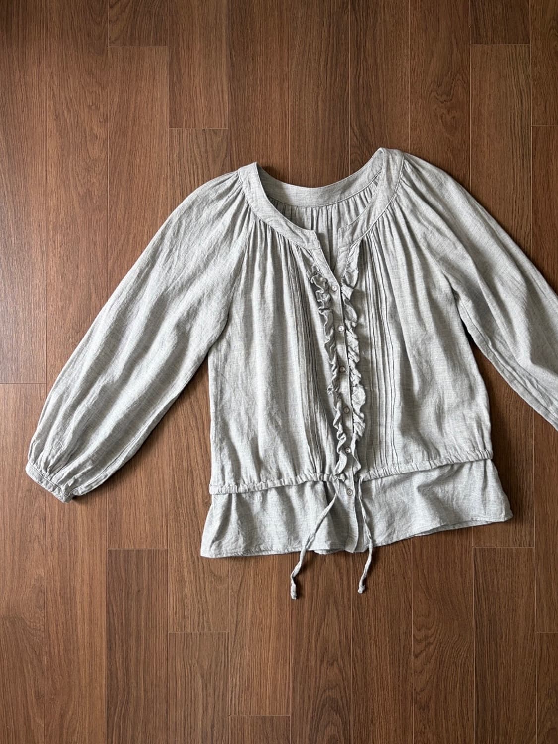 cotton frill blouse 상품이미지7