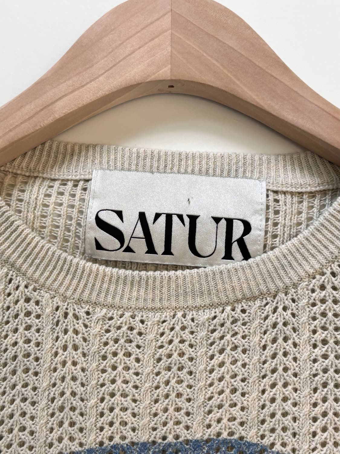 Satur 새터 크로쉐 니트 상품이미지3