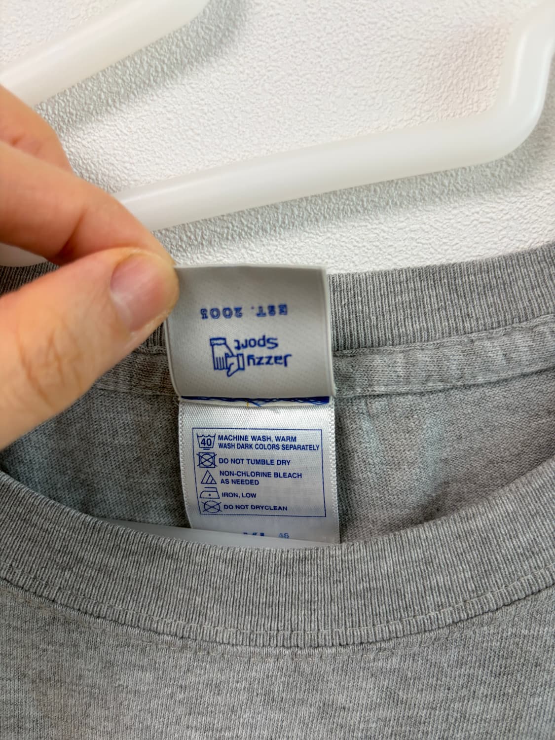 재지 스포츠(Jazzy Sport) 로고 그래픽 티셔츠 상품이미지5