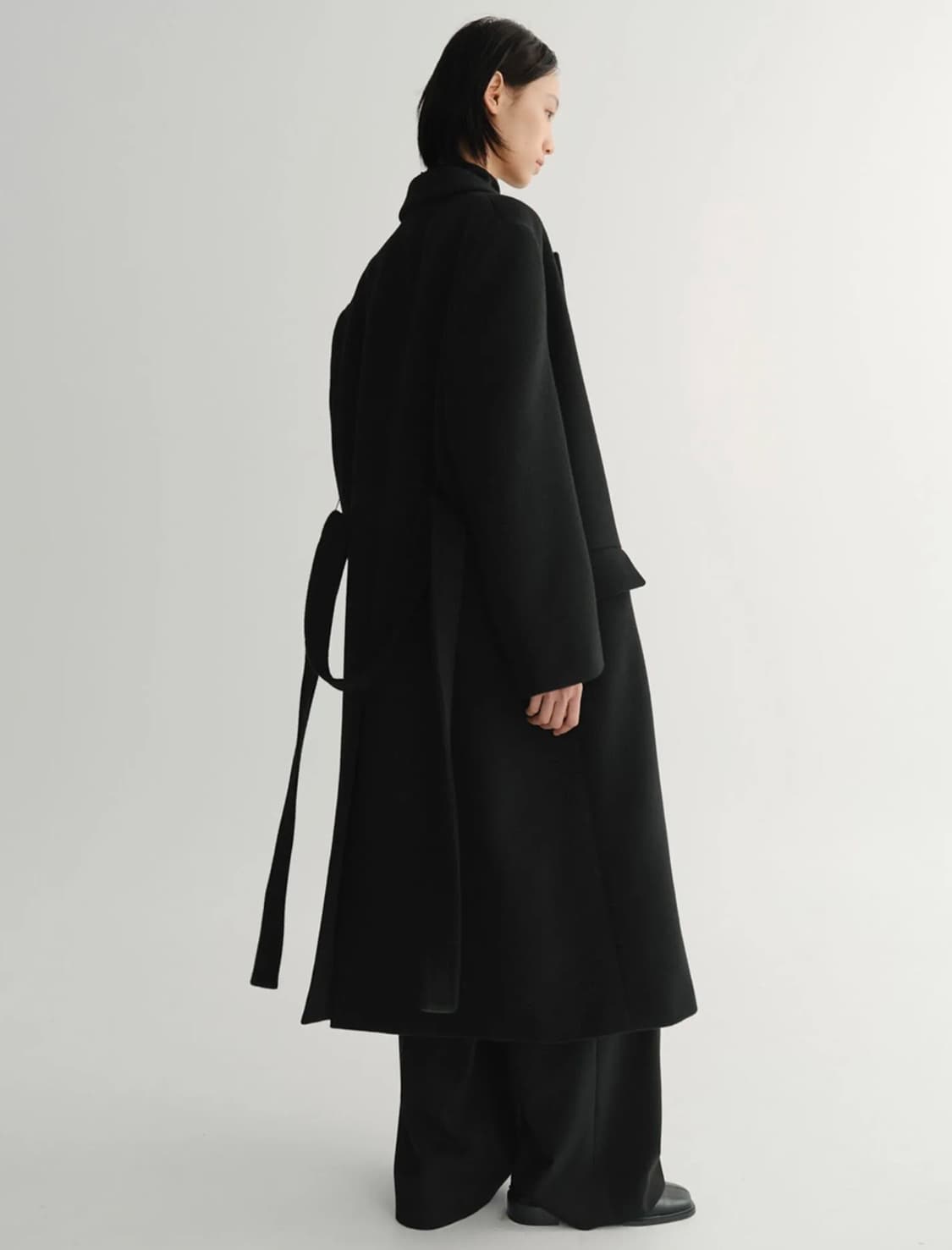 Eaah 이아 오버사이즈 더블코트 상품이미지2