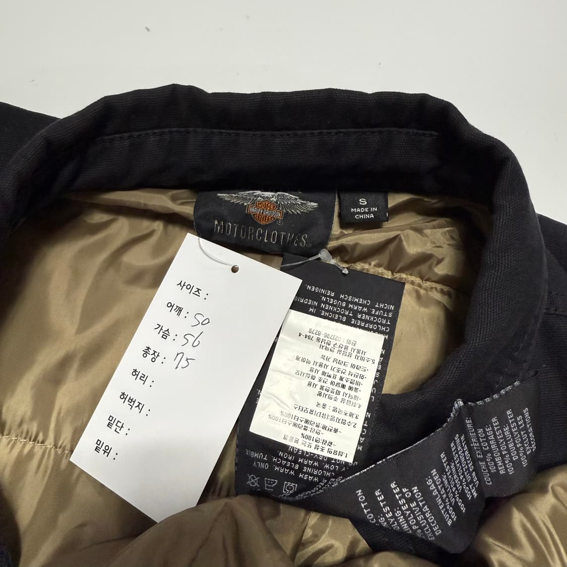 할리데이비슨 누빔 셔츠 자켓  상품이미지9