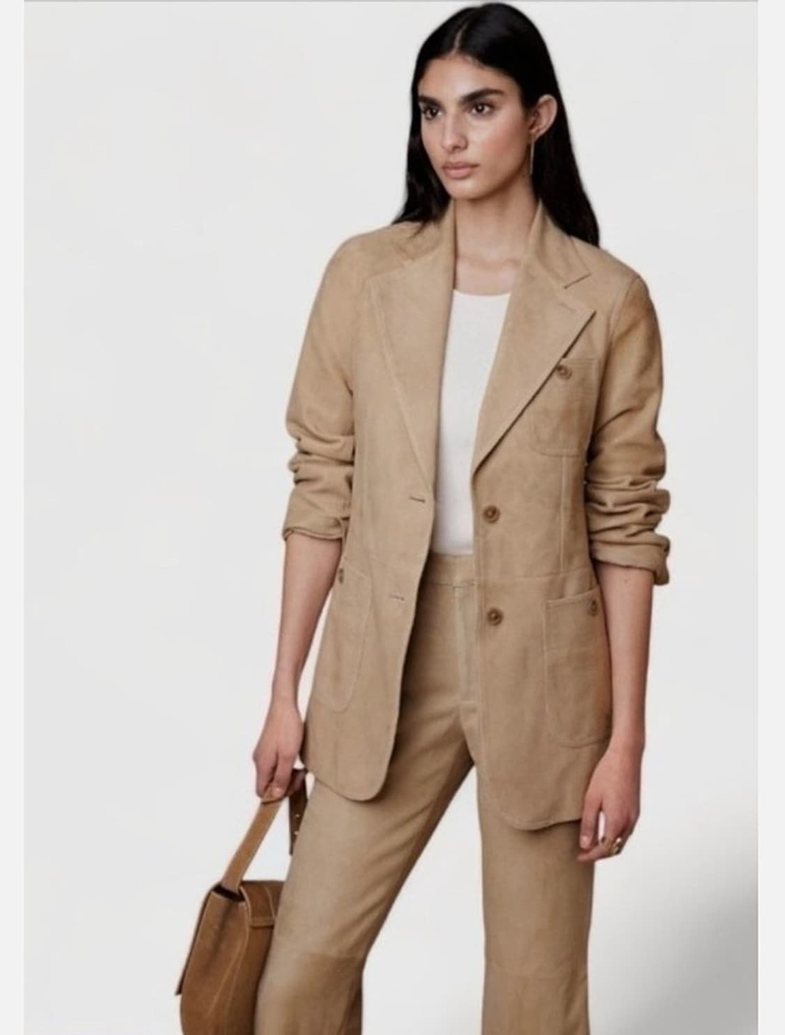 여) 바나나리퍼블릭 신형 스웨이드 블레이져  상품이미지9