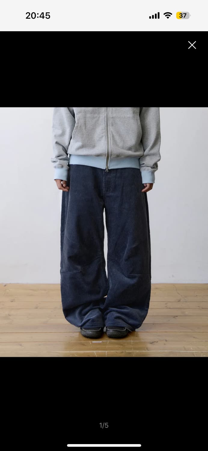 더콜디스모먼트 코듀로이(NAVY L) 상품이미지1