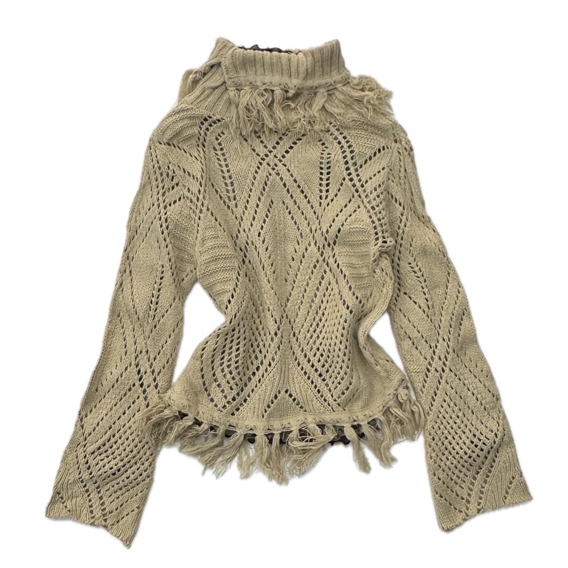 🍂하구미의 에스닉 테슬 코디세트🍂 니트 빈티지 롱치마 그런지 히피 상품이미지2