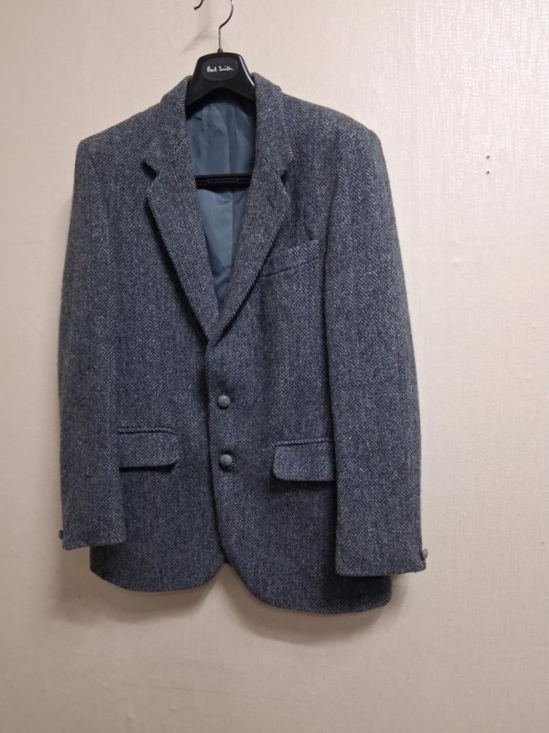 Harris Tweed Dunn.co 해리티지 트위드 헤링본모직쟈켓 M 상품이미지1