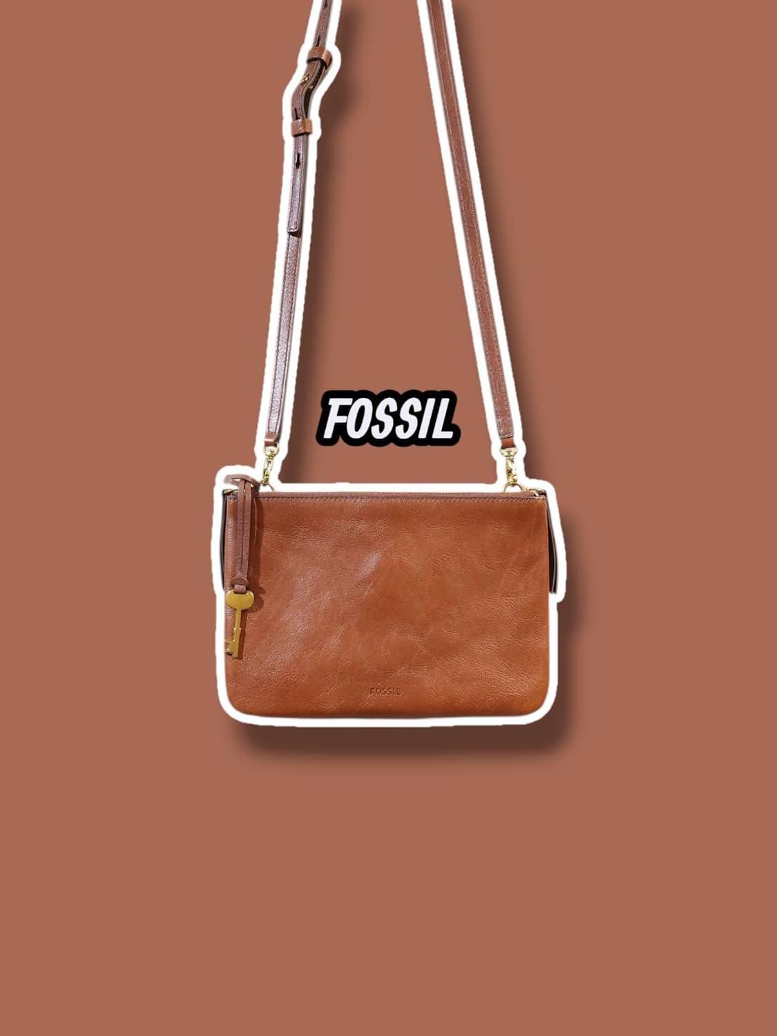 FOSSIL 파슬 더블지퍼 미니 크로스백 /0618 상품이미지1