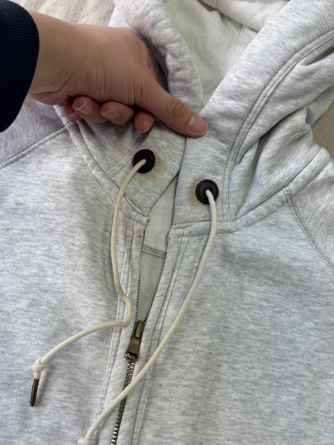 버버리 브릿 팔패치 애쉬 후드집업 M 상품이미지10