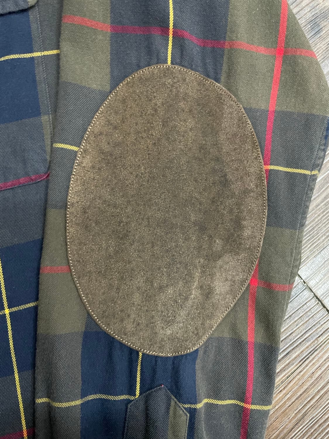 폴로 엘보 패치 웨스턴 체크 워크 셔츠 상품이미지6