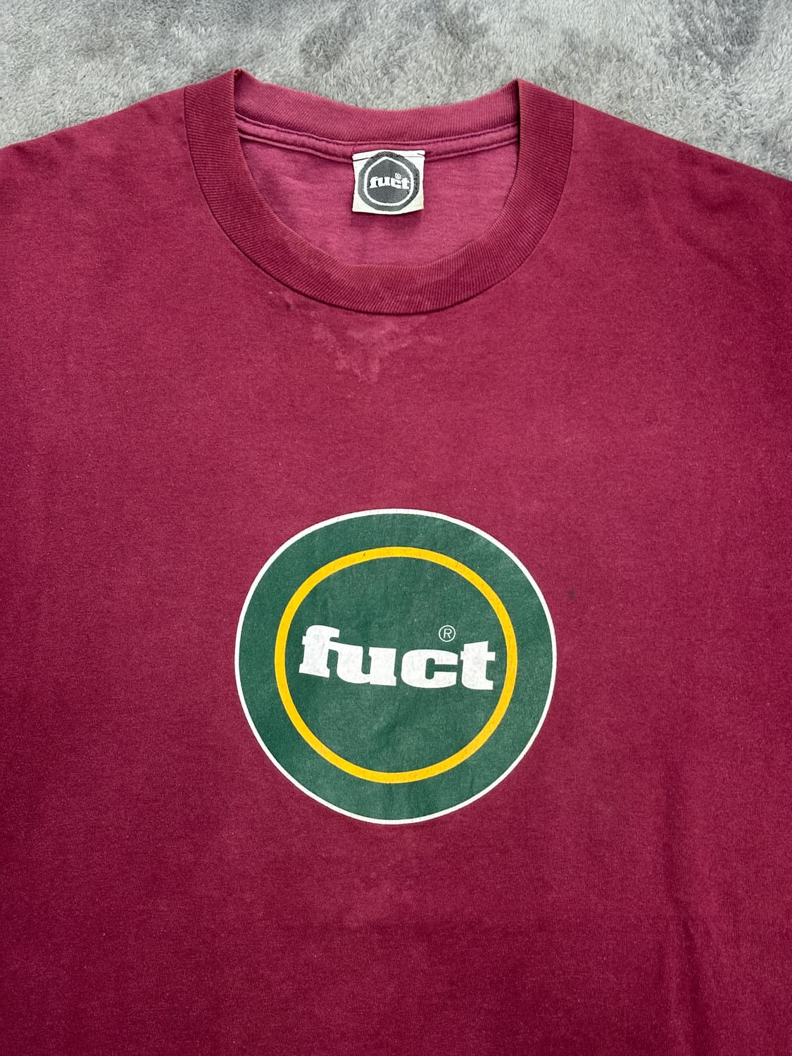 90s FUCT 써클 로고 티셔츠 XL 상품이미지3