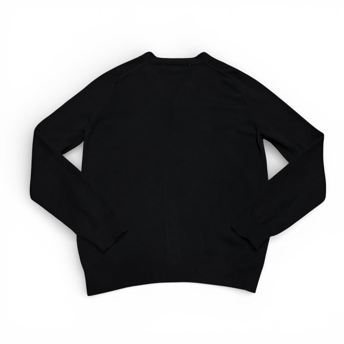 XL 꼼데가르송 블랙 더블와펜 가디건 상품이미지2