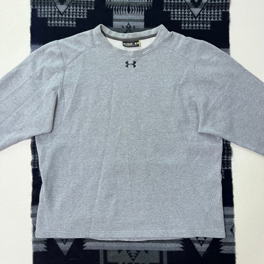 언더아머 그레이 맨투맨 2XL 상품이미지1