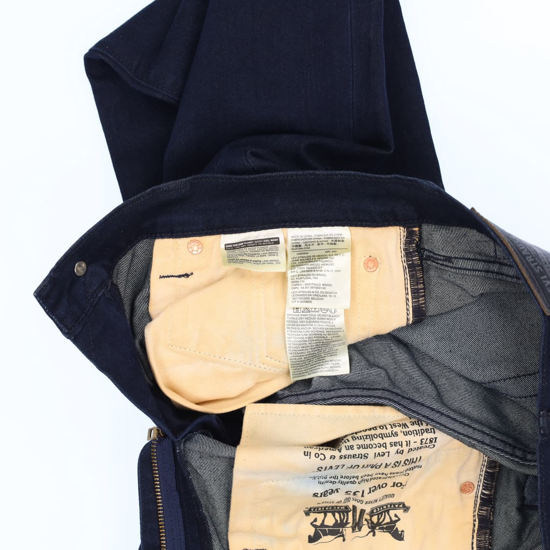 [w32 L34] 리바이스 남성 502 진청 데님 0115J 상품이미지7