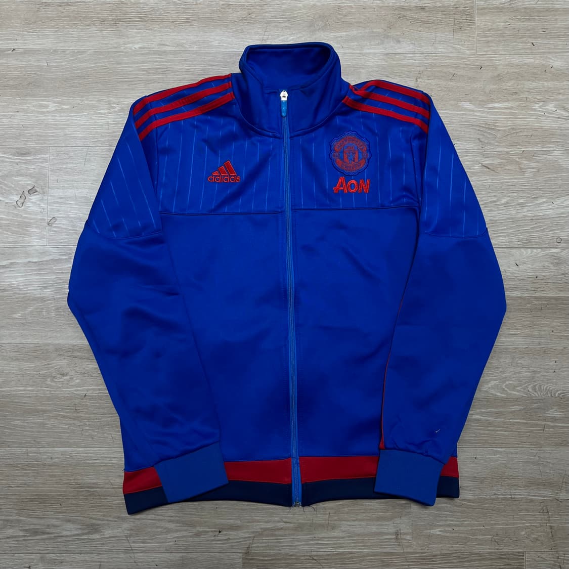 아디다스 맨체스터 유나이티드 져지 트랙탑 자켓 [딥 블루] M/95 상품이미지3