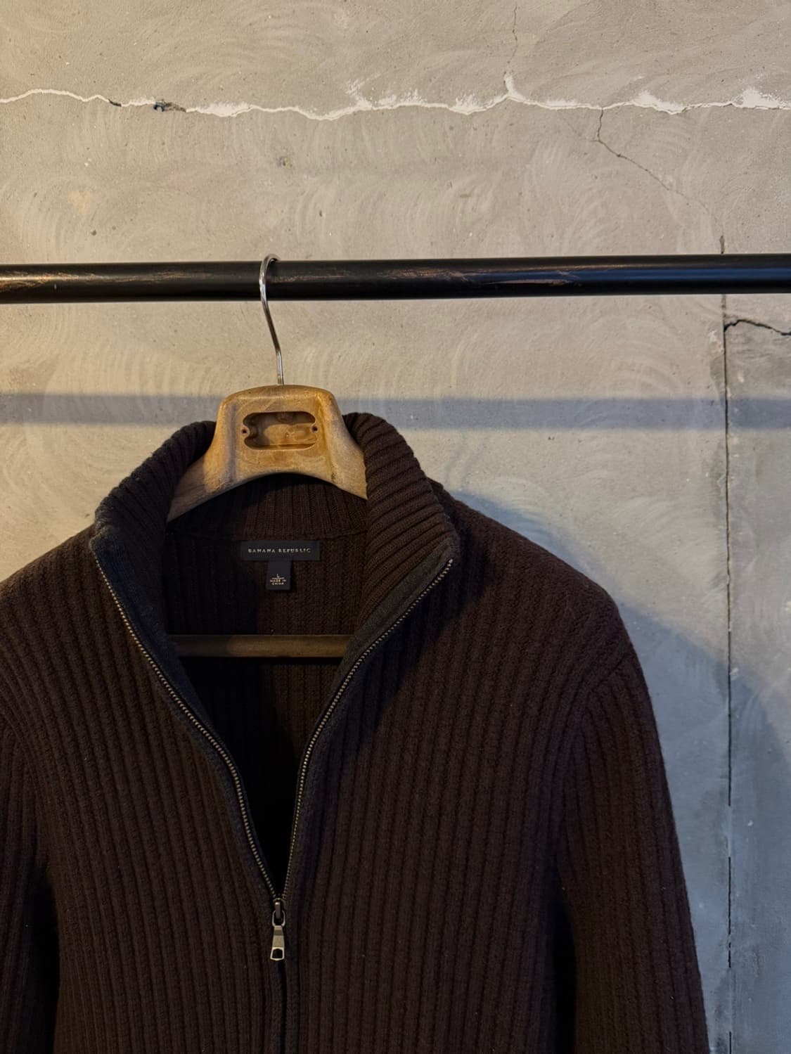 바나나 리퍼블릭 짚업 가디건 100 상품이미지4