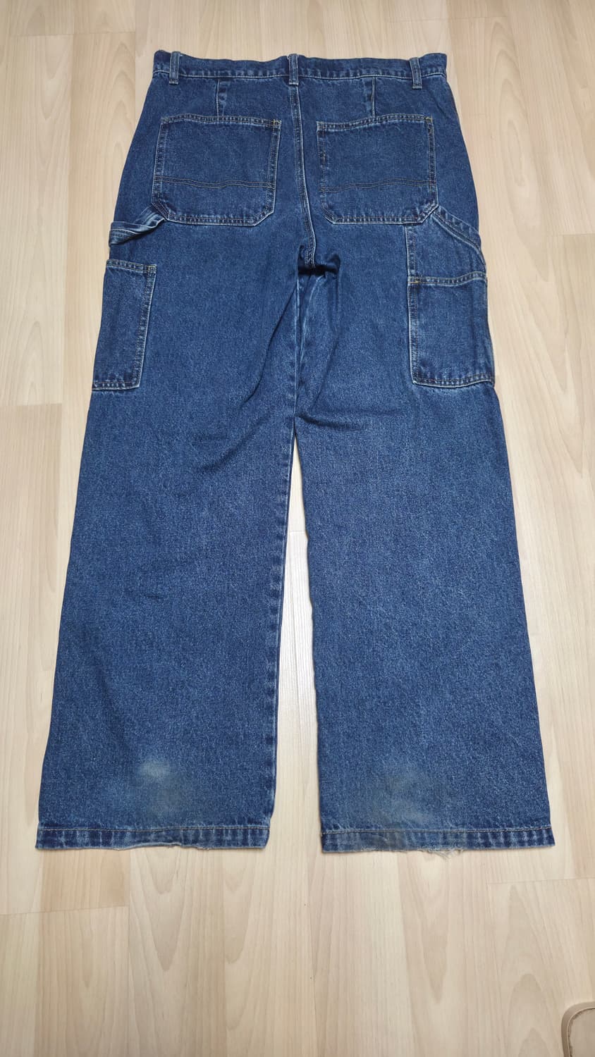엑스트라오디너리 DOUBLE KNEE DENIM INDIGO 상품이미지3
