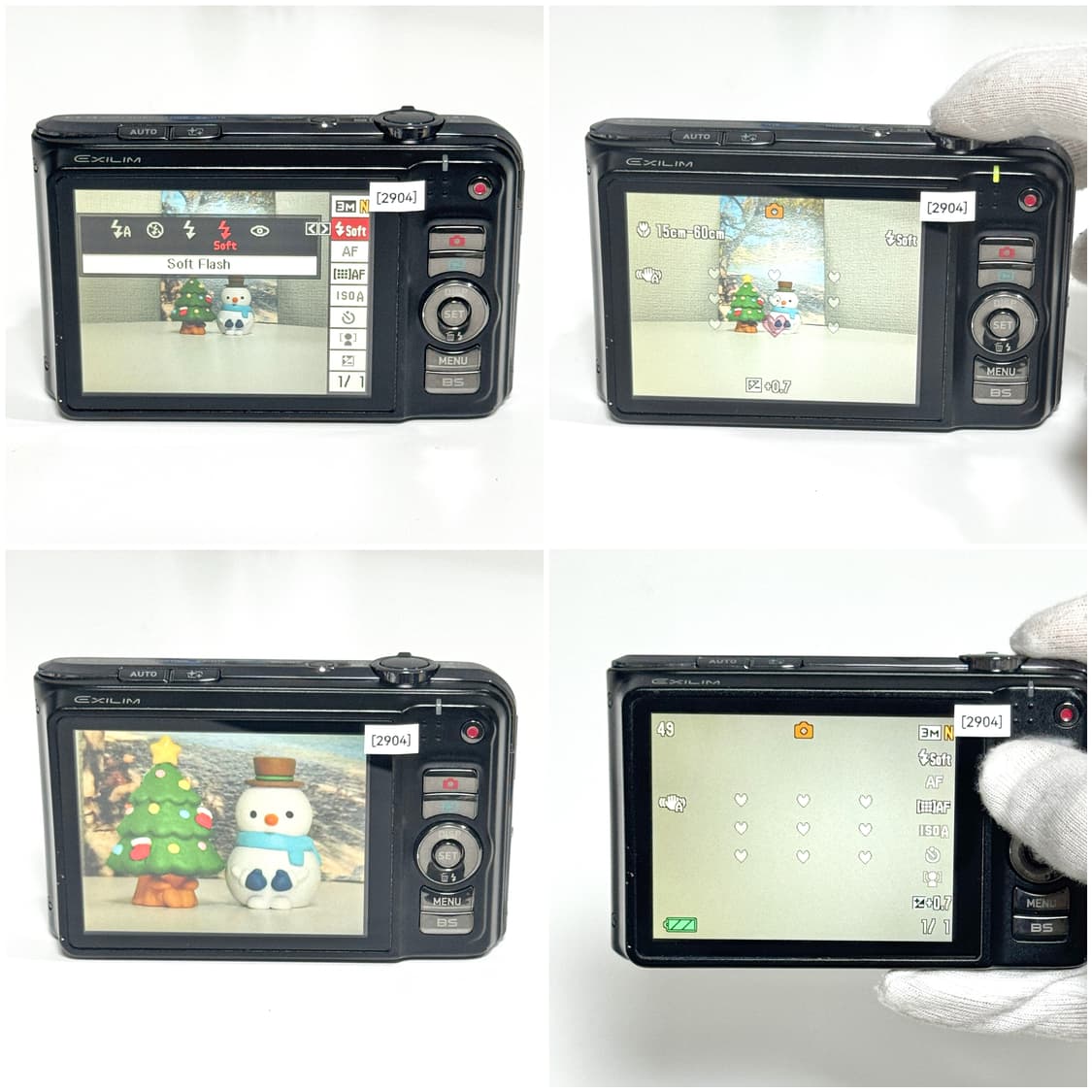 카시오 엑슬림 H15 블랙 빈티지디카 상품이미지5