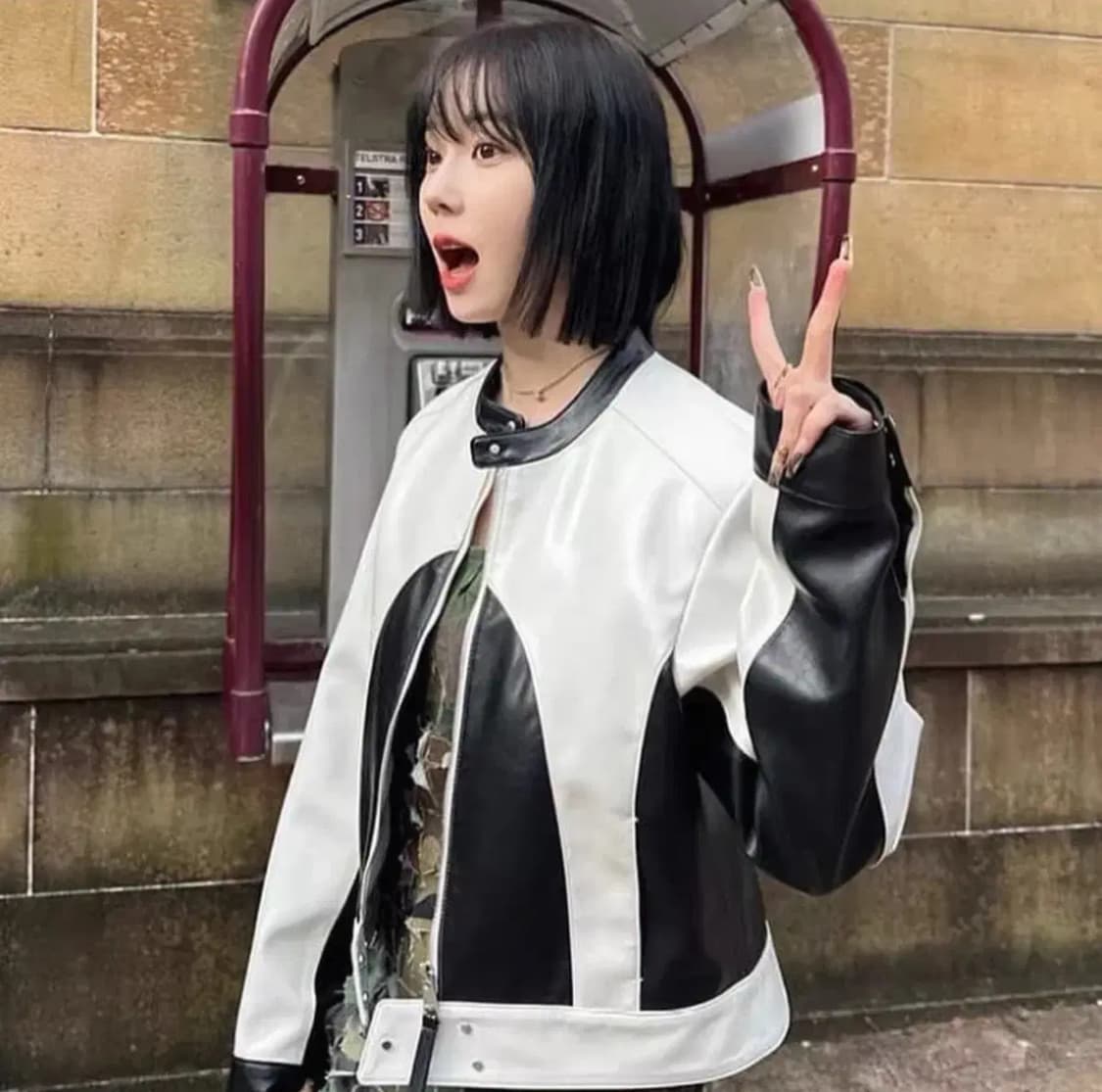 데비어퍼 윈터 제니 바이커 자켓 상품이미지2