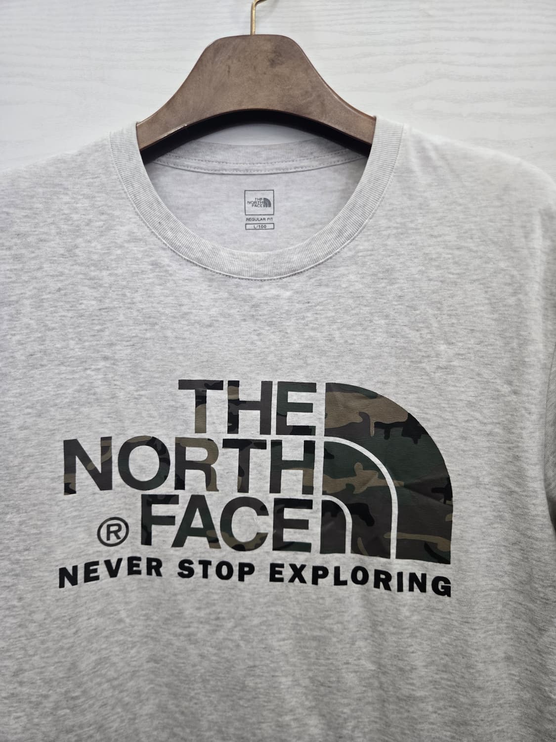 L,100)) THE NORTH FACE 노스페이스 반팔티셔츠! 상품이미지2