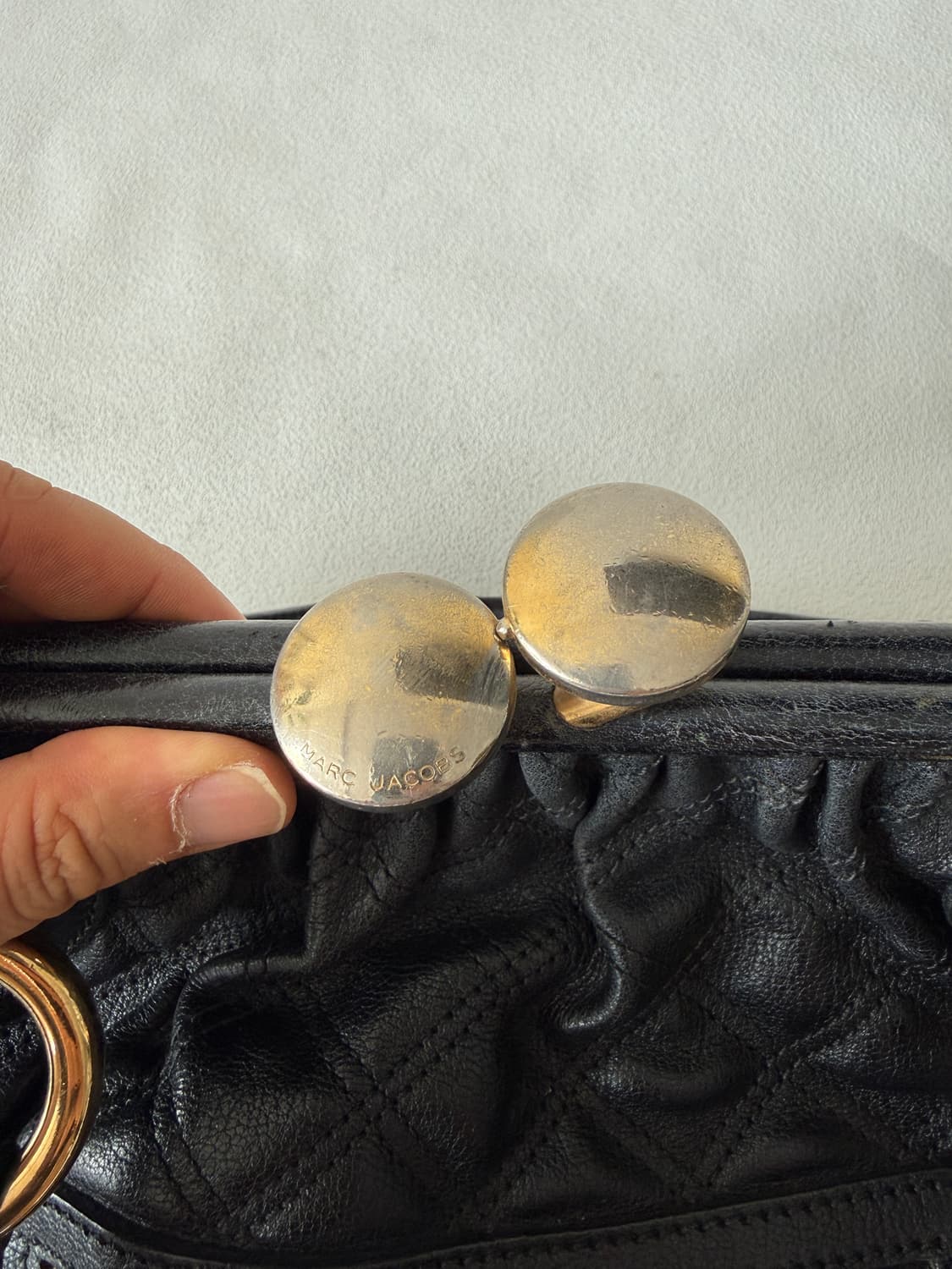 마크제이콥스(Marc Jacobs) 레더 퀄팅 브레임백(ITALY) 상품이미지4