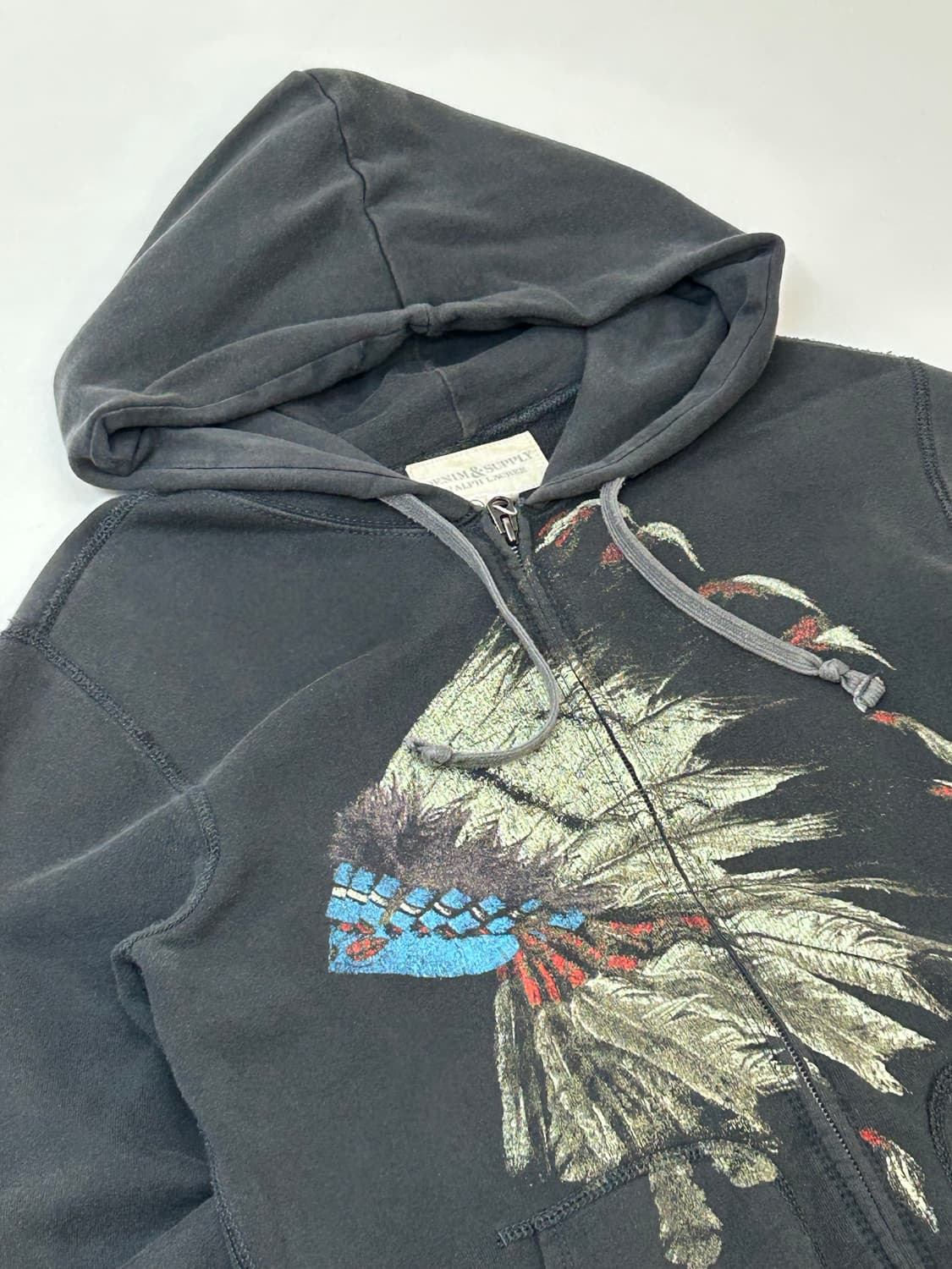 Polo 폴로 D&S 인디안 헤드 후드집업 상품이미지1