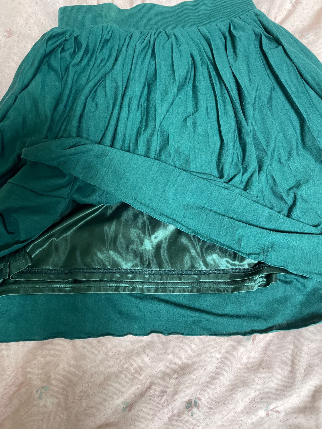 청록 스커트 상품이미지2