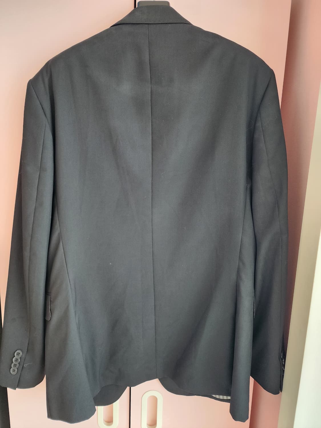 (새상품)ZIOZIA 지오지아 블랙 블레이저 팜. 100사이즈 정장 자켓 상품이미지2