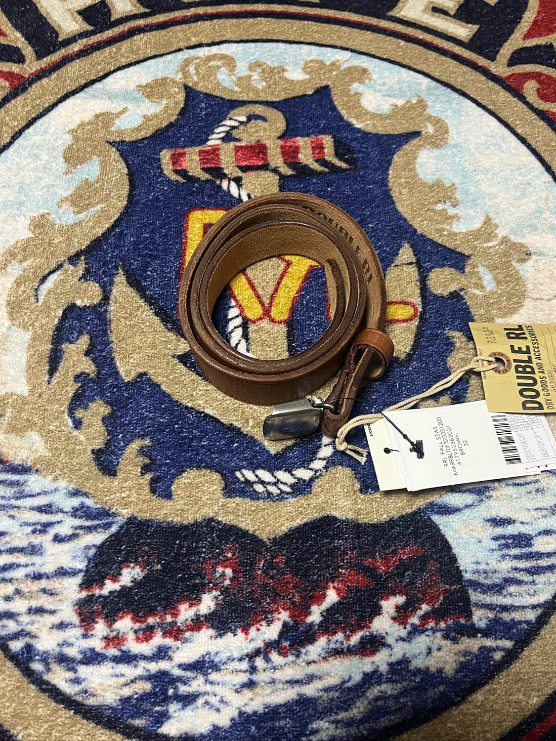 RRL 빈센스 벨트 브라운 상품이미지3