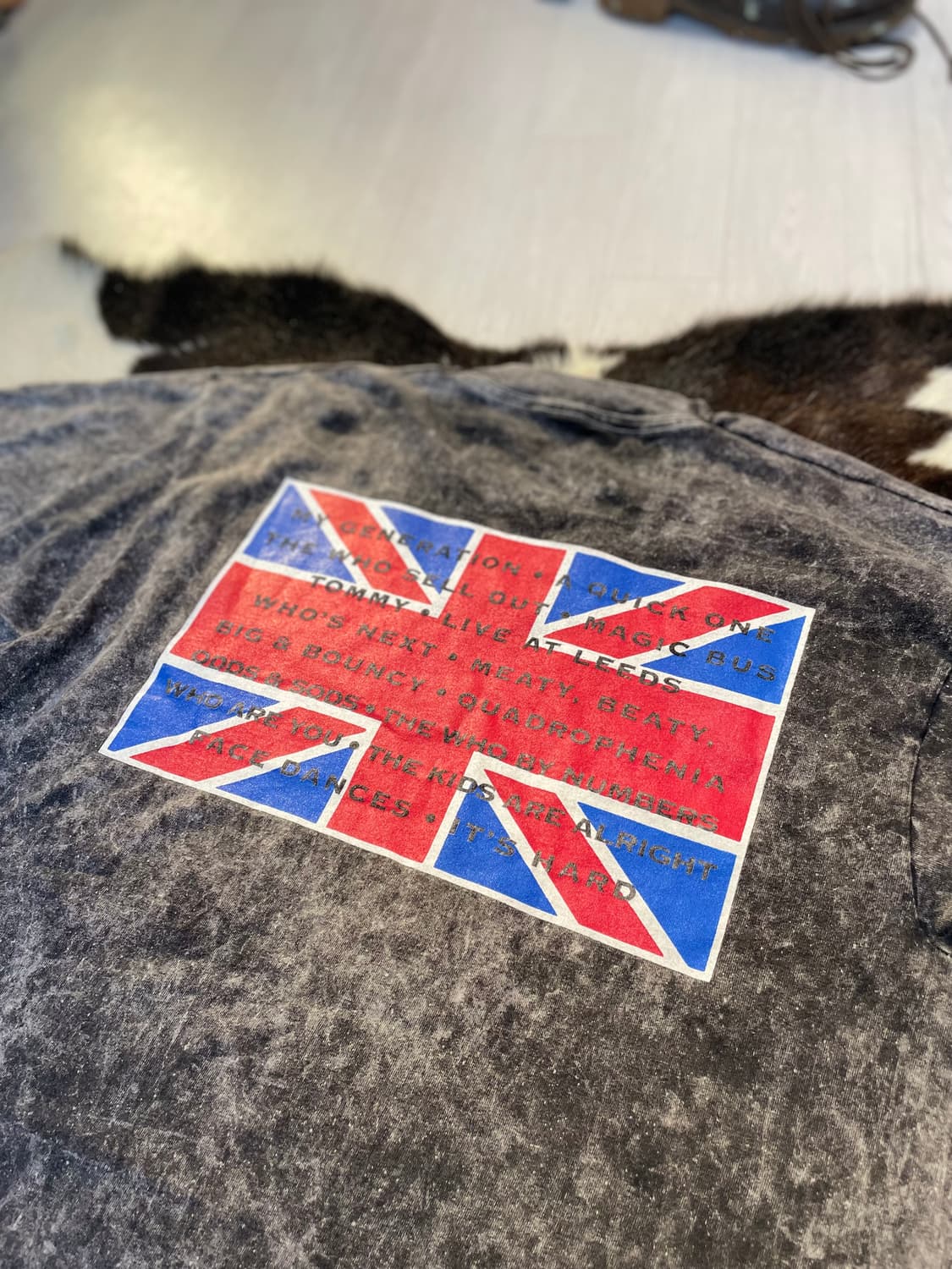 The Who 더 후 Maximum R&B 오버디이 티셔츠 상품이미지4