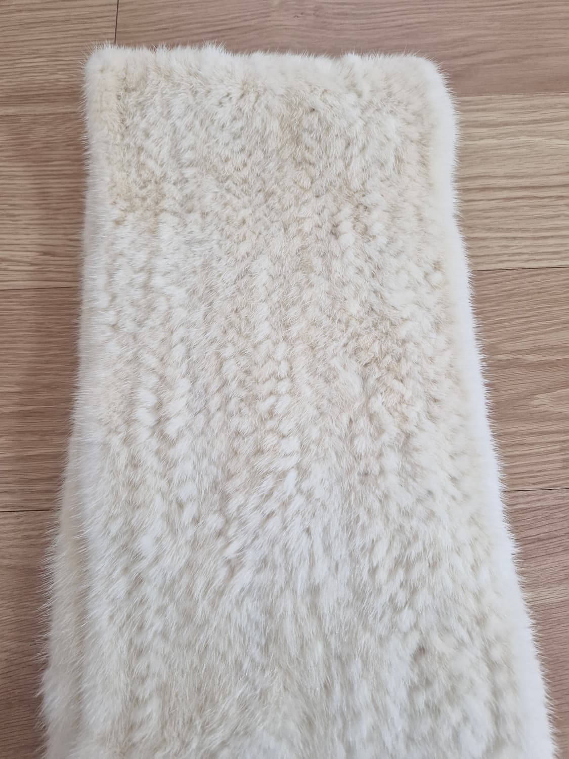 풀스킨 니팅 리얼 밍크 목도리 상품이미지5