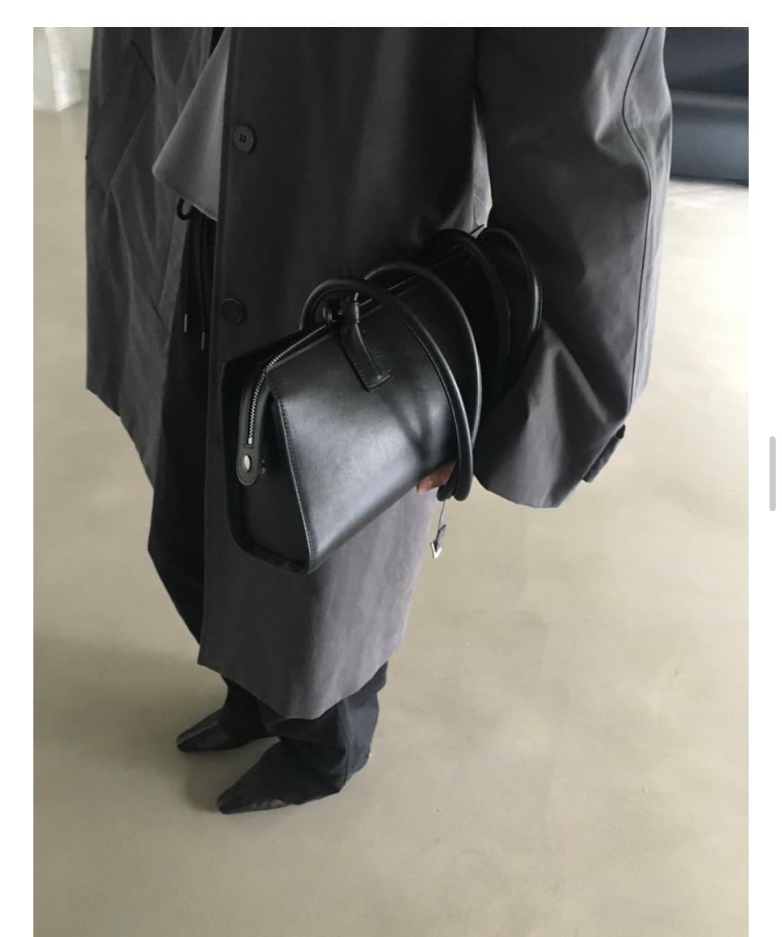 브리드 테드레더 숄더백 상품이미지2