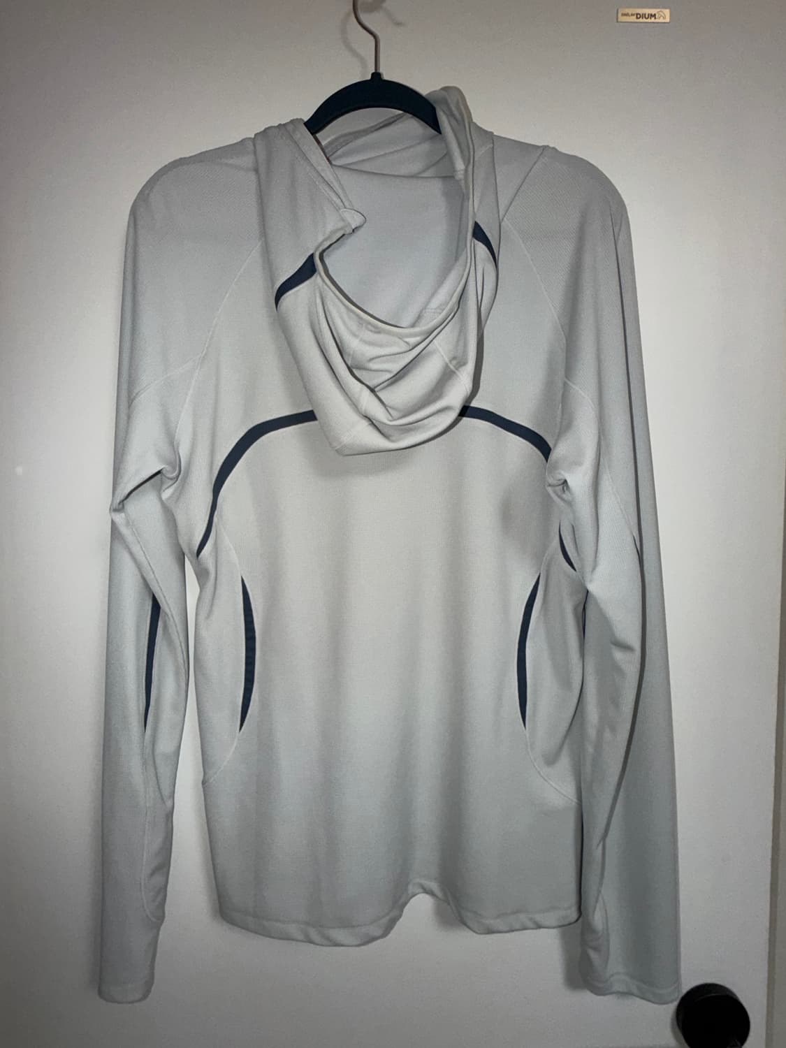 신산기어 슬림후디 롱슬리브 [LIGHT GREY] 상품이미지8