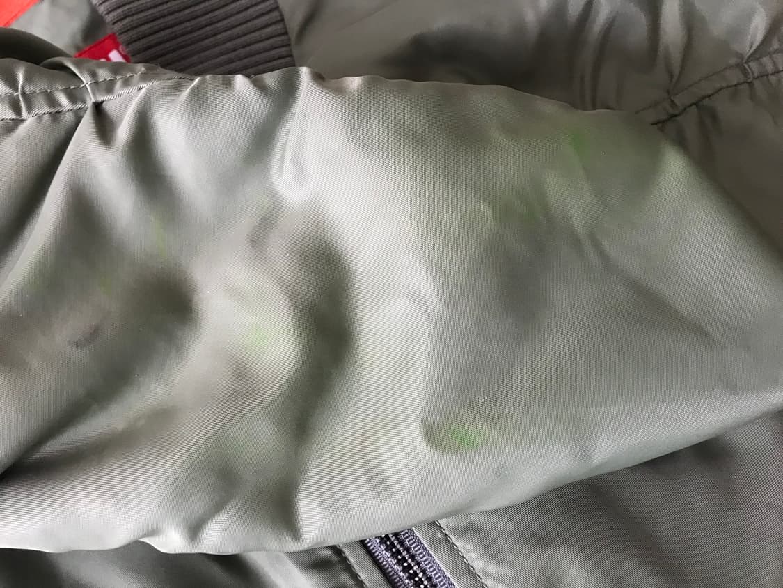 FUBU 빈티지 항공점퍼자켓카키 상품이미지5