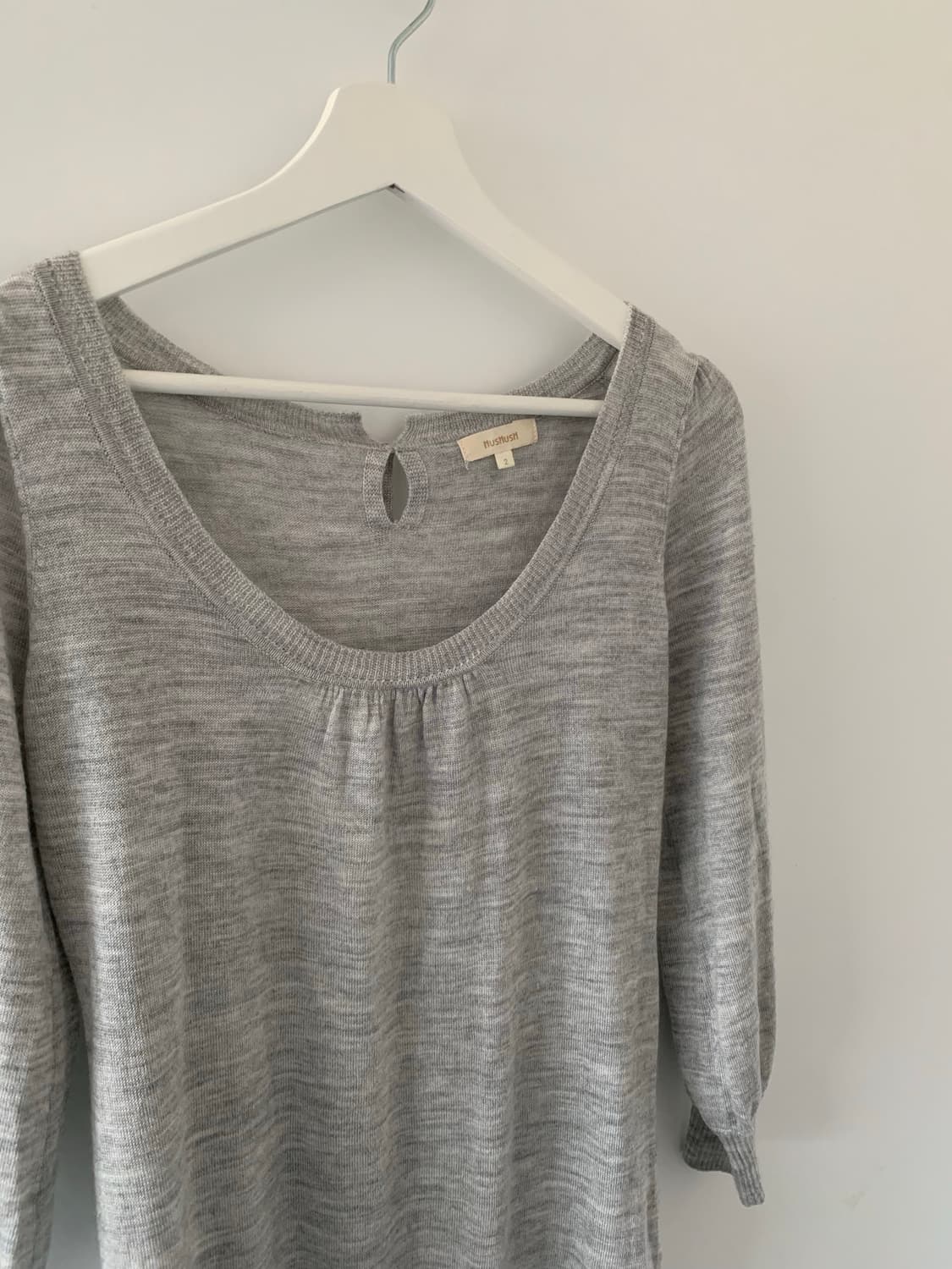 그레이 이너 니트 상품이미지2