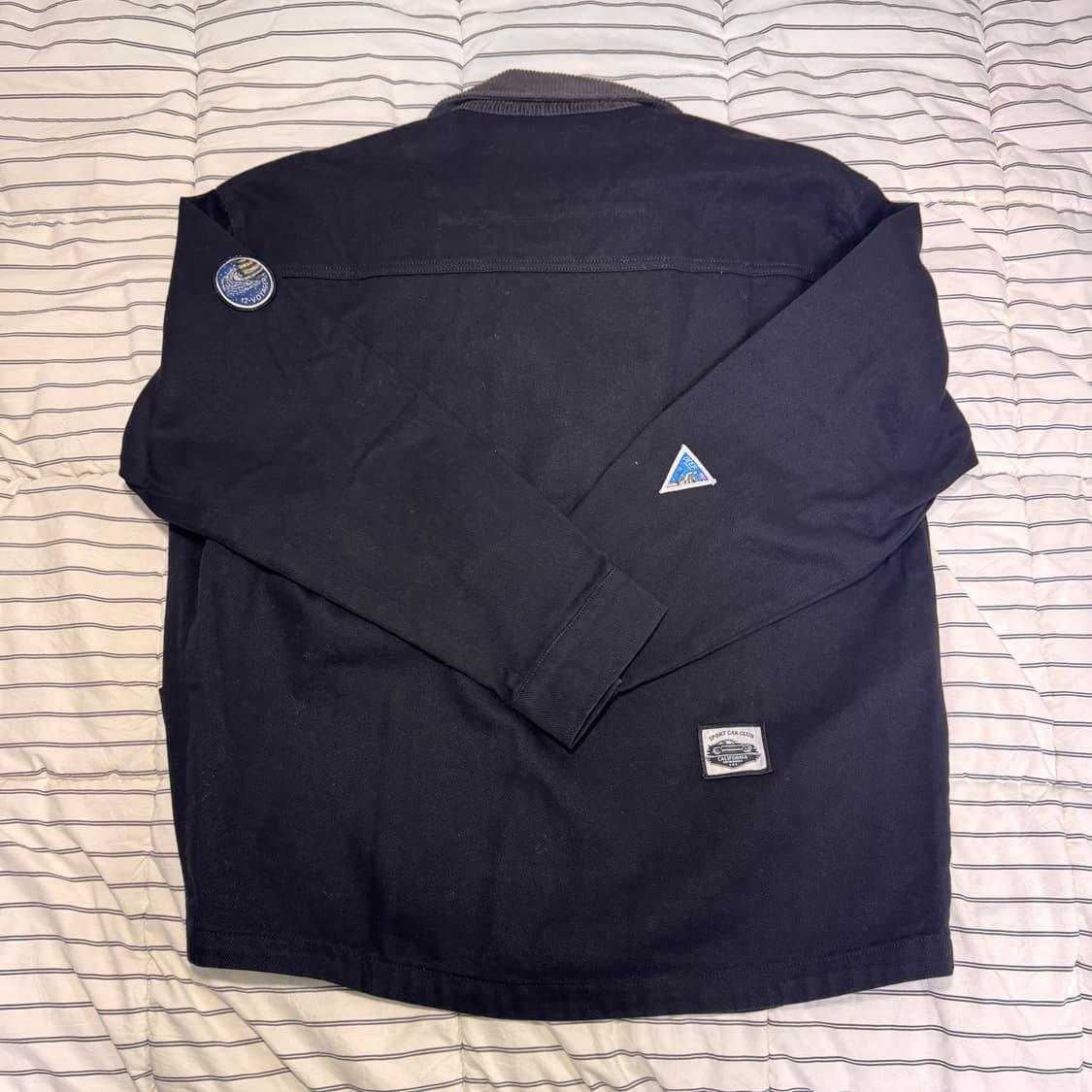 블랙 워크 자켓 M 새제품 상품이미지4